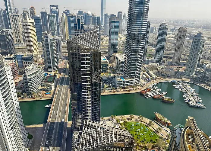 2Br Apartment With Gorgeous Marina View On Jbr Beach Near Mall, Metro & Dubai Eye- By Sunkissed Holiday Homes